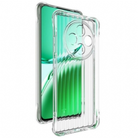 Deksel Til Oppo Reno 12f 5g Transparent Wavy Texture Med Imak Airbag