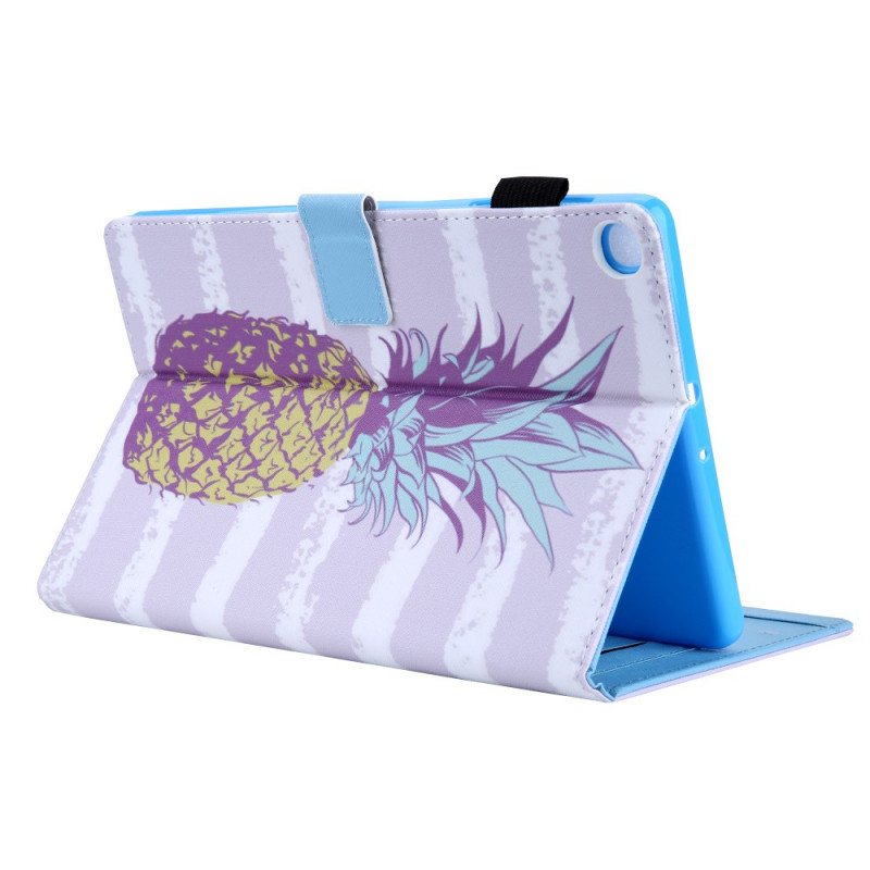 Folio Deksel Til Samsung Galaxy Tab A8 (2021) Ananas Design