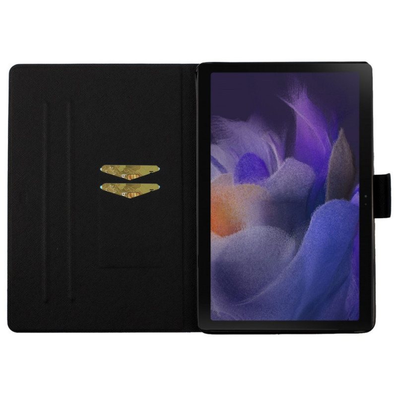 Folio Deksel Til Samsung Galaxy Tab A8 (2021) Blomster Blomster Blomster