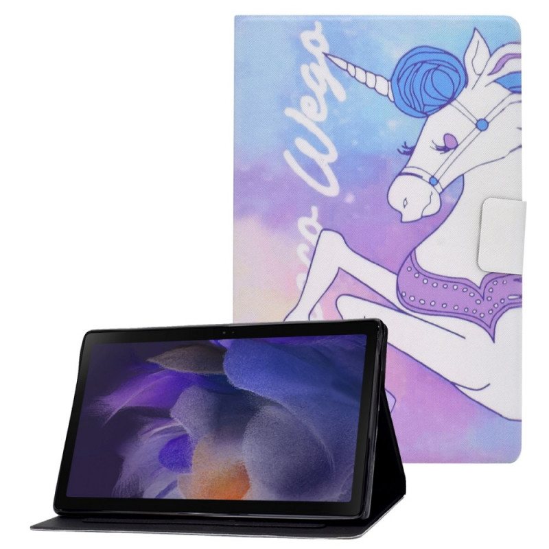 Folio Deksel Til Samsung Galaxy Tab A8 (2021) Fantasy Unicorn