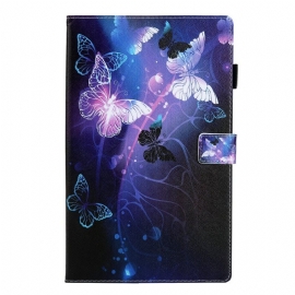 Folio Deksel Til Samsung Galaxy Tab A8 (2021) Magiske Sommerfugler