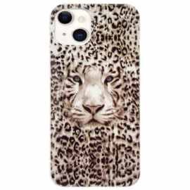 Deksel Til iPhone 15 Plus Fluorescerende Leopard