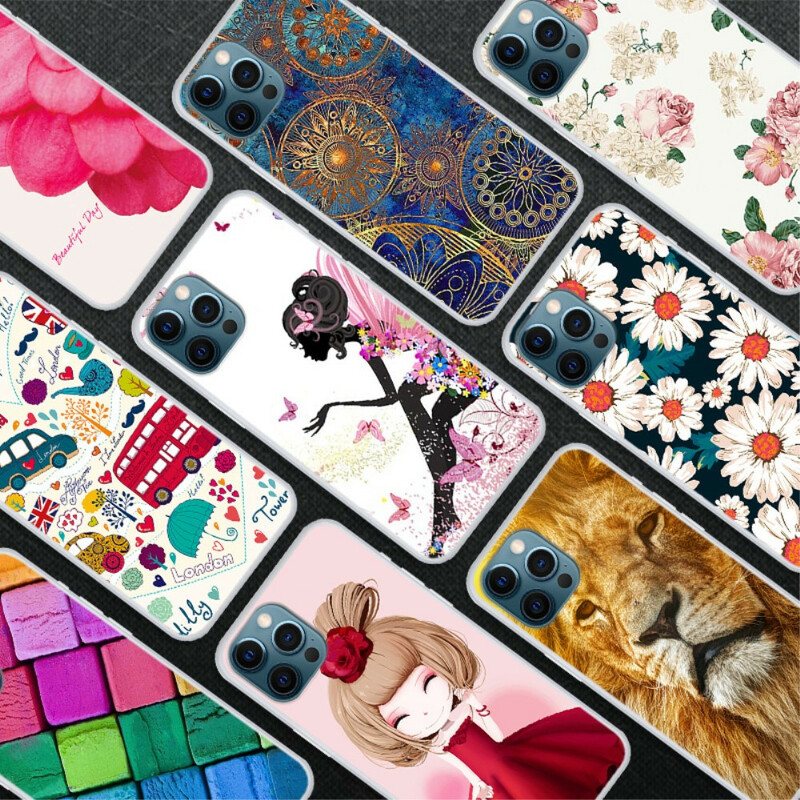 Deksel Til iPhone 13 Pro Max Liberty Blomster