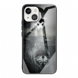 Deksel Til iPhone 13 Pro Max Puppy Dream Herdet Glass