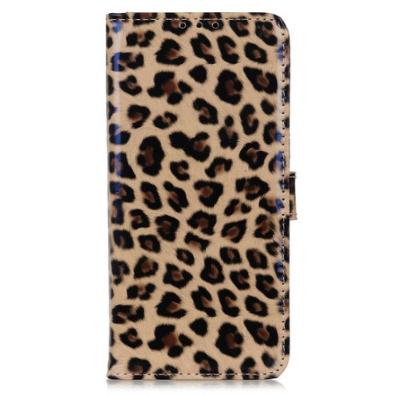 Lærdeksel Til iPhone 13 Pro Max Vanlig Leopard