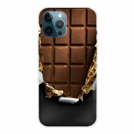 Mobildeksel Til iPhone 13 Pro Max Fleksibel Sjokolade