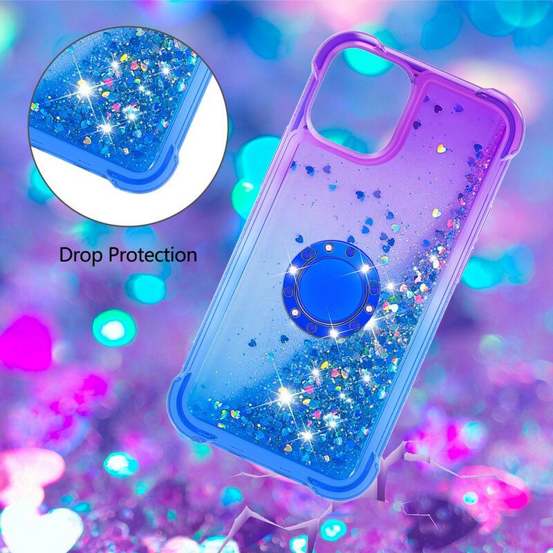 Mobildeksel Til iPhone 13 Pro Max Glitter Ring-bracket