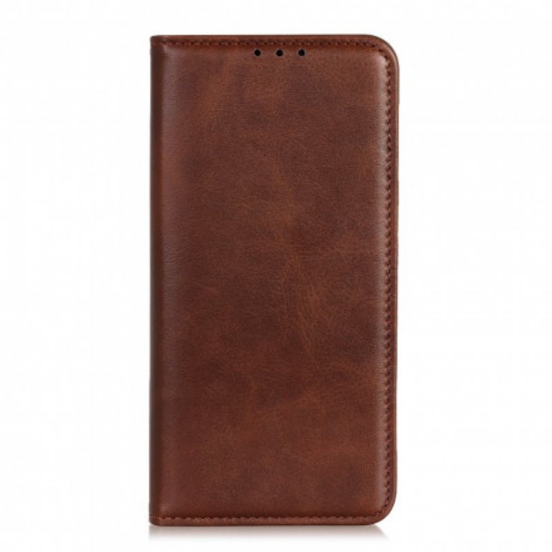 Beskyttelse Deksel Til Realme 8 / 8 Pro Folio Deksel Elegance Split Leather