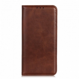 Beskyttelse Deksel Til Realme 8 / 8 Pro Folio Deksel Elegance Split Leather