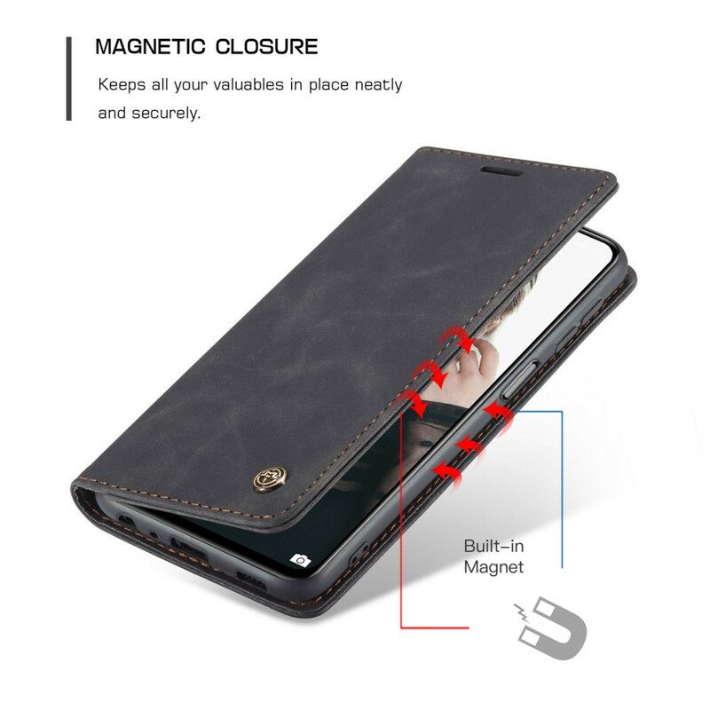 Beskyttelse Deksel Til Xiaomi Redmi Note 10 / 10S Folio Deksel Caseme Skinneffekt