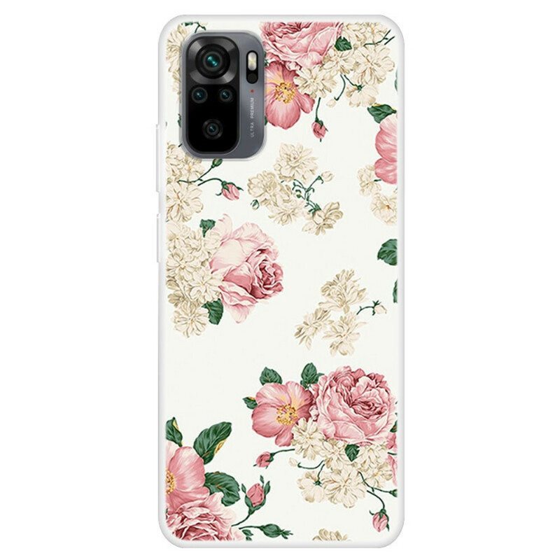 Deksel Til Xiaomi Redmi Note 10 / 10S Liberty Blomster