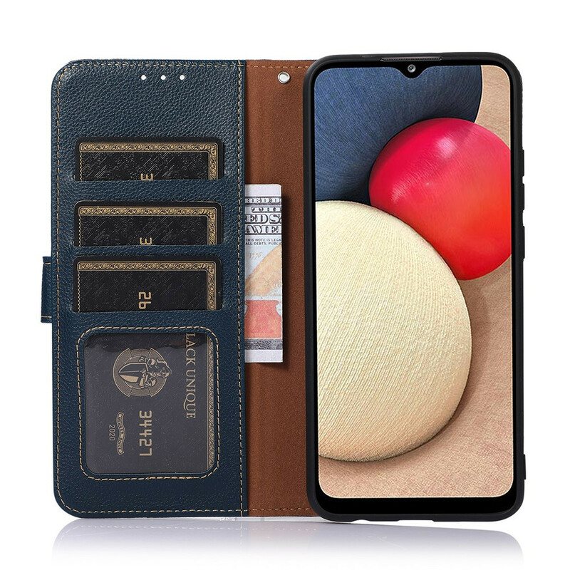 Folio Deksel Til Xiaomi Redmi Note 10 / 10S Litchi Stil Rfid Khazneh