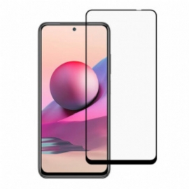 Xiaomi Redmi Note 10/10S/Poco M5S Black Edge Skjermbeskytter I Herdet Glass