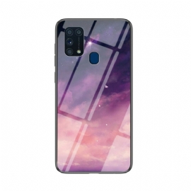 Mobildeksel Til Samsung Galaxy M31 Skjønnhet Herdet Glass