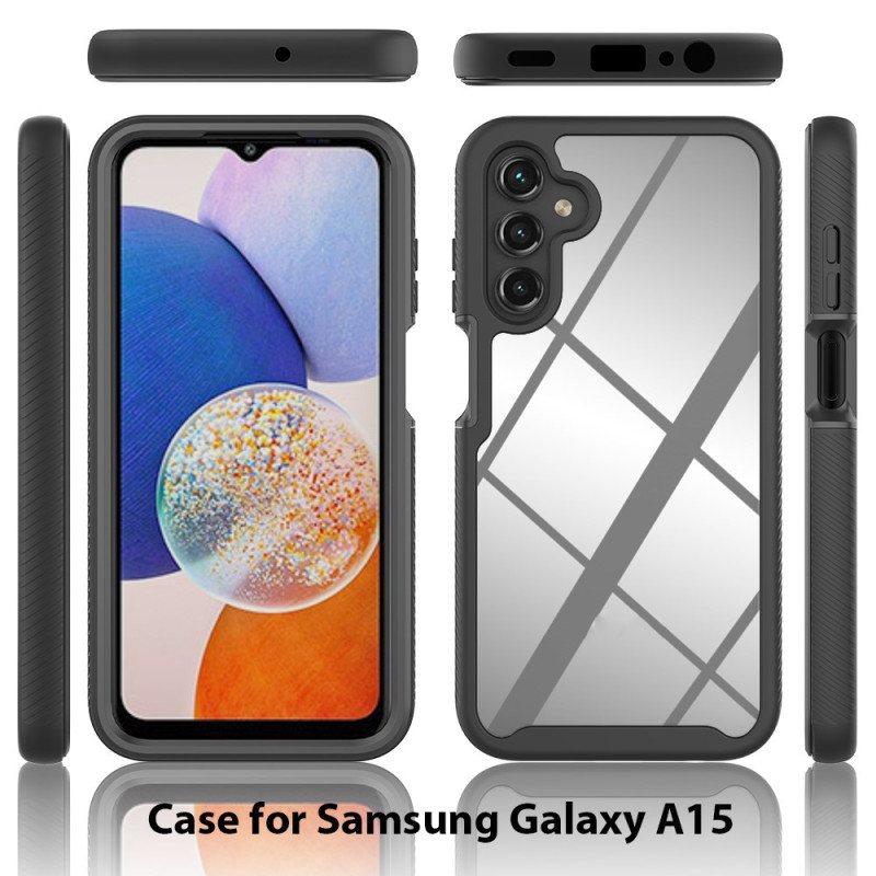 Deksel Samsung Galaxy A15 5g Bumper Silikon Beskyttelse Deksel