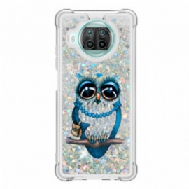 Deksel Til Xiaomi Redmi Note 9 Pro 5G Miss Owl Paljetter