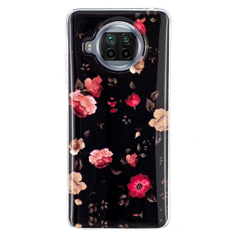 Deksel Til Xiaomi Redmi Note 9 Pro 5G Neon Blomster