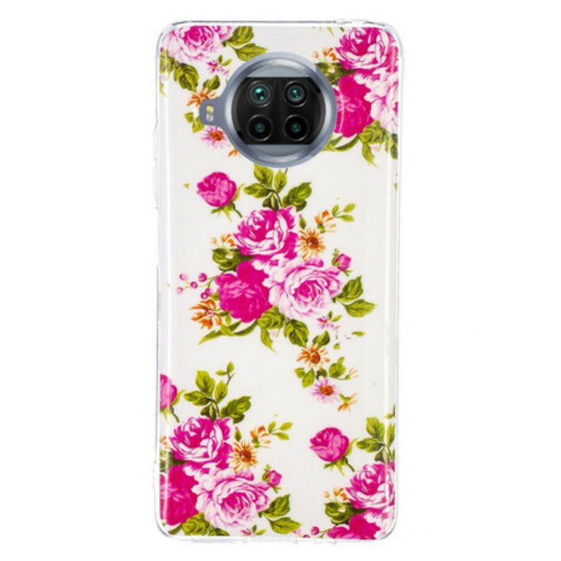 Deksel Til Xiaomi Redmi Note 9 Pro 5G Neon Liberty-blomster