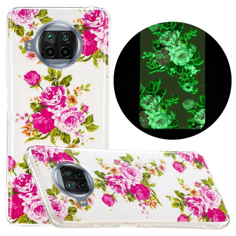 Deksel Til Xiaomi Redmi Note 9 Pro 5G Neon Liberty-blomster