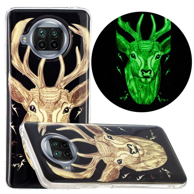 Deksel Til Xiaomi Redmi Note 9 Pro 5G Neon Majestic Deer