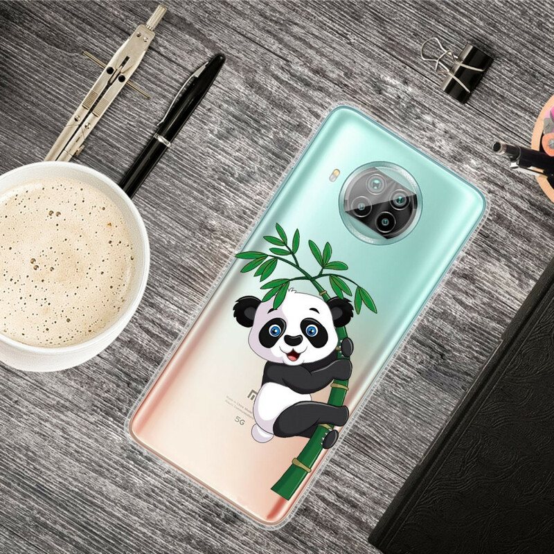 Deksel Til Xiaomi Redmi Note 9 Pro 5G Panda På Bambus