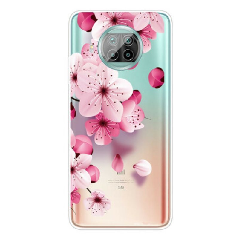 Deksel Til Xiaomi Redmi Note 9 Pro 5G Små Rosa Blomster