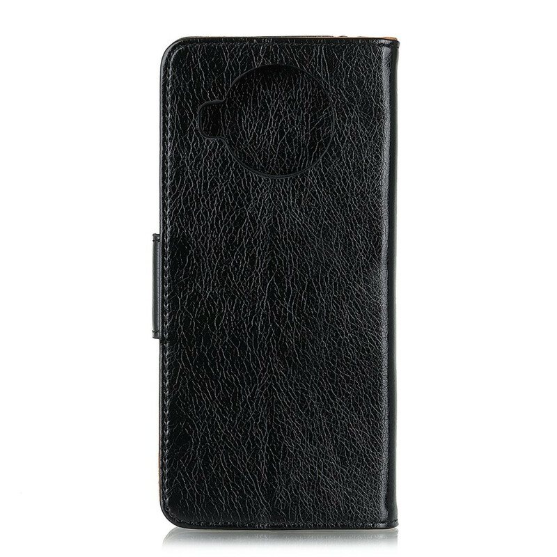 Folio Deksel Til Xiaomi Redmi Note 9 Pro 5G Nappa Split Leather