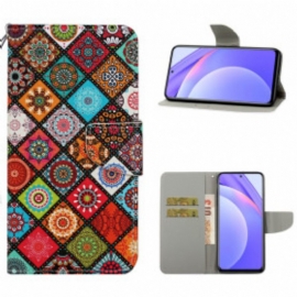 Lærdeksel Til Xiaomi Redmi Note 9 Pro 5G Mandala Quilt