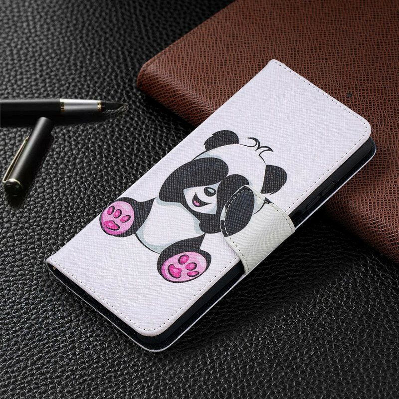 Lærdeksel Til Xiaomi Redmi Note 9 Pro 5G Panda Moro