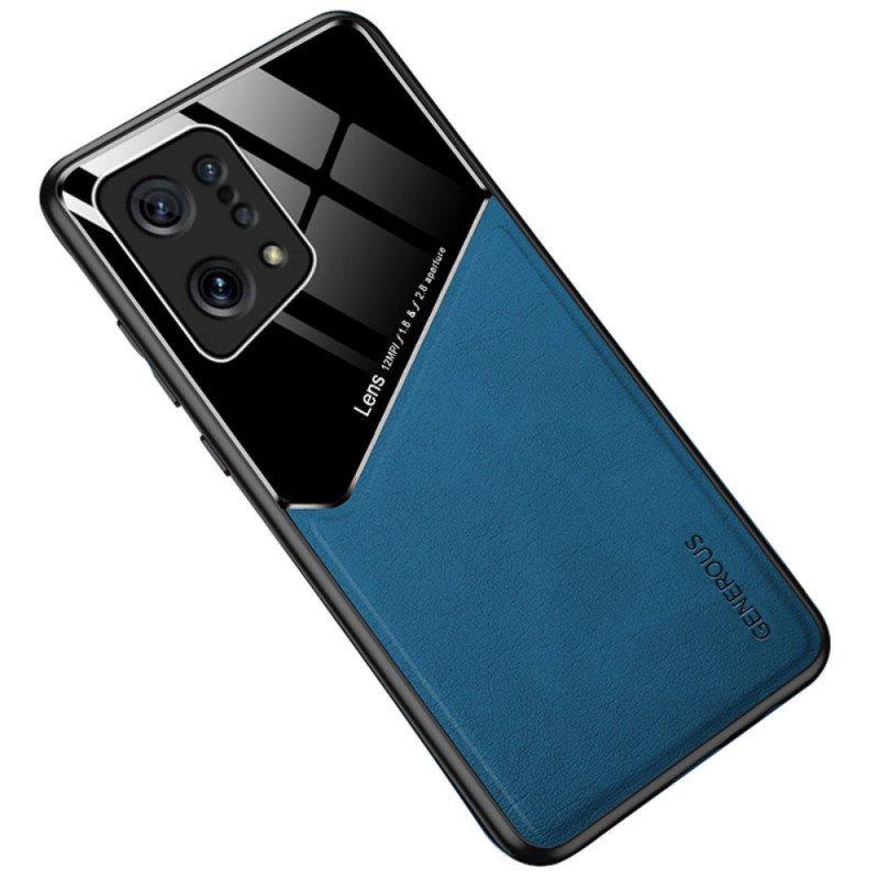 Deksel Til Oppo Find X5 Premium Kunstskinn