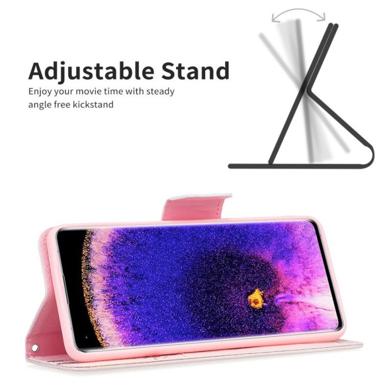 Folio Deksel Til Oppo Find X5 Brainy Giraff