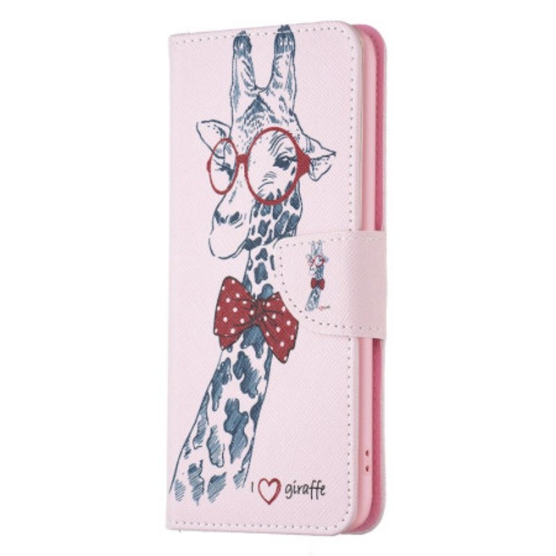 Folio Deksel Honor X9b / Magic 6 Lite Intello Giraffe