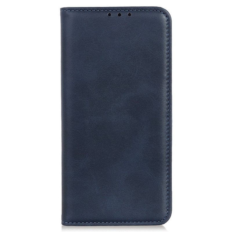 Beskyttelse Deksel Til Xiaomi Redmi 10A Folio Deksel Elegance Split Leather