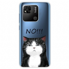Deksel Til Xiaomi Redmi 10A Gjennomsiktig Katt Nr