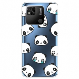 Deksel Til Xiaomi Redmi 10A Sømløse Søte Pandaer