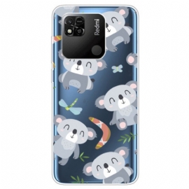Mobildeksel Til Xiaomi Redmi 10A Sømløse Flere Koalaer