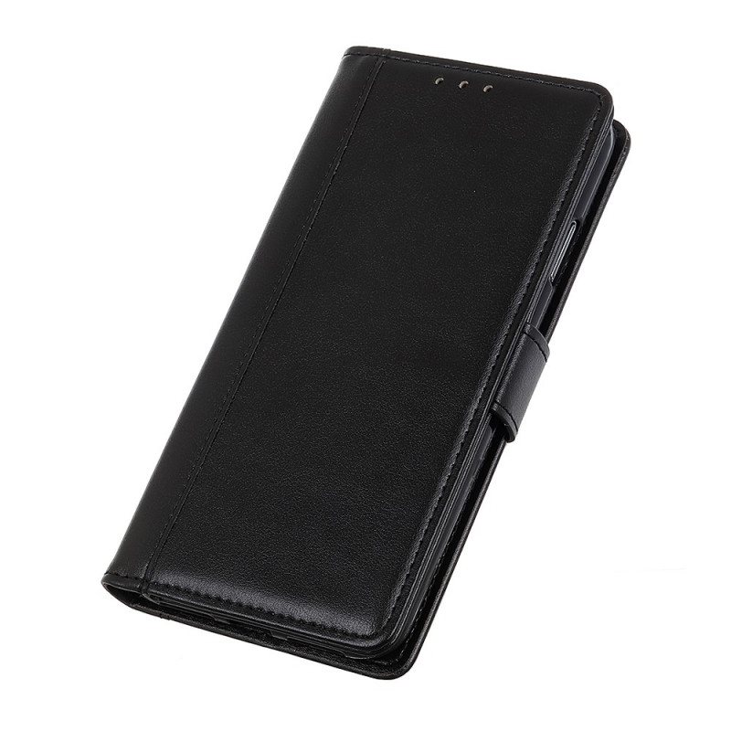 Folio Deksel Til Samsung Galaxy A03s Stil Leather Elegance