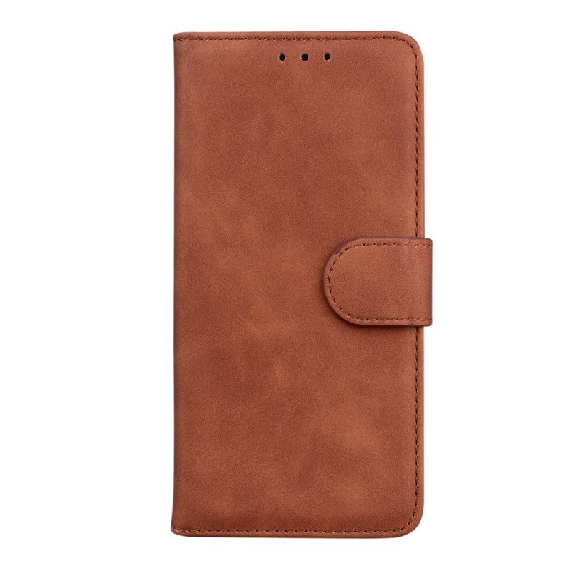 Folio Deksel Til Samsung Galaxy A03s Vintage Couture Skinnstil