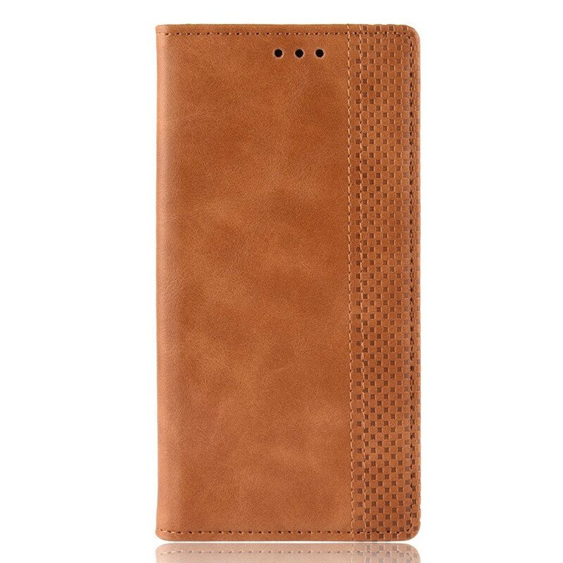 Beskyttelse Deksel Til Samsung Galaxy A31 Folio Deksel Stilisert Vintage Skinneffekt