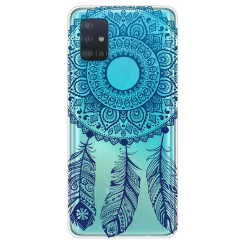 Deksel Til Samsung Galaxy A31 Single Flower Mandala