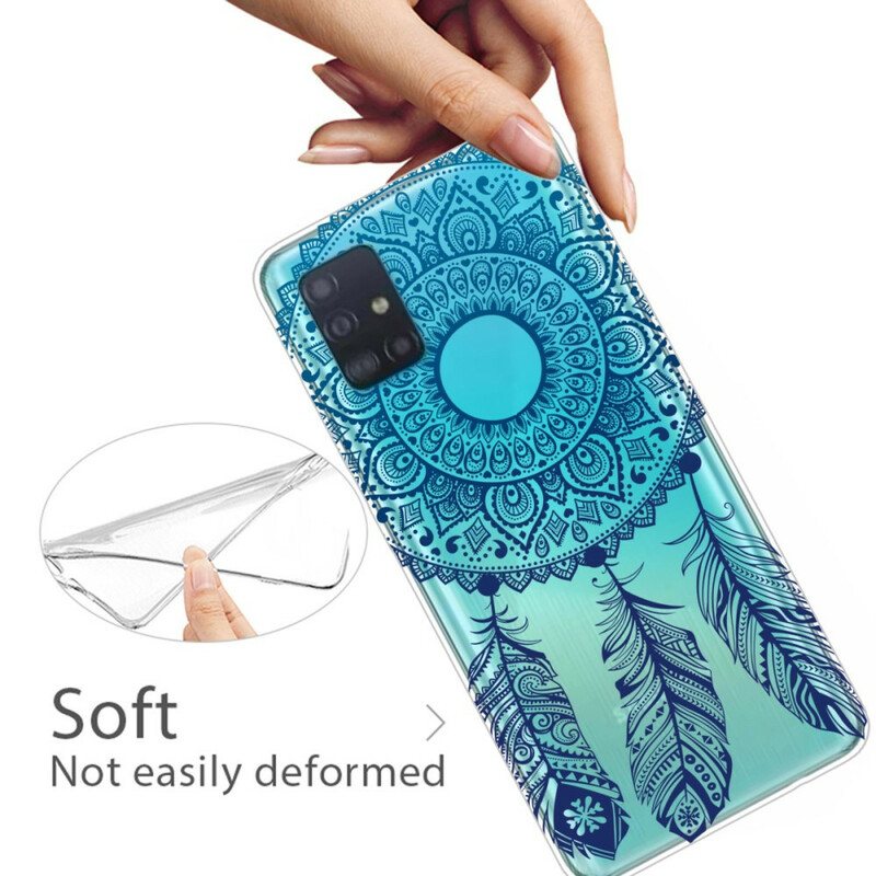 Deksel Til Samsung Galaxy A31 Single Flower Mandala