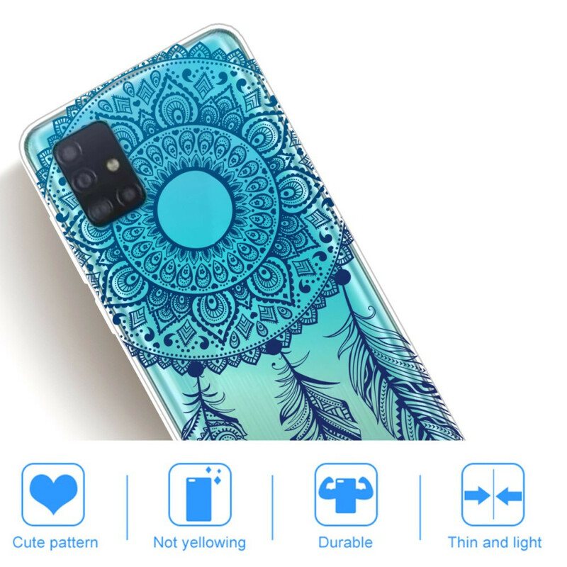 Deksel Til Samsung Galaxy A31 Single Flower Mandala