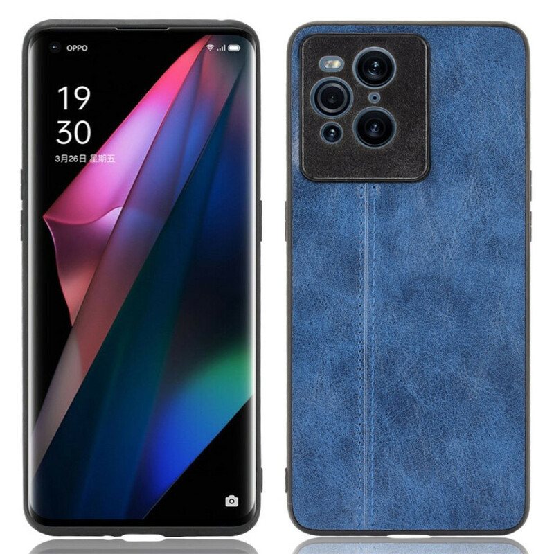 Deksel Til Oppo Find X3 Pro Couture Skinneffekt