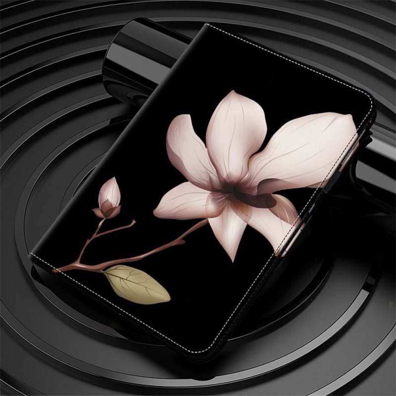 Etui Til iPad Pro 13 (2024) Rosa Blomst