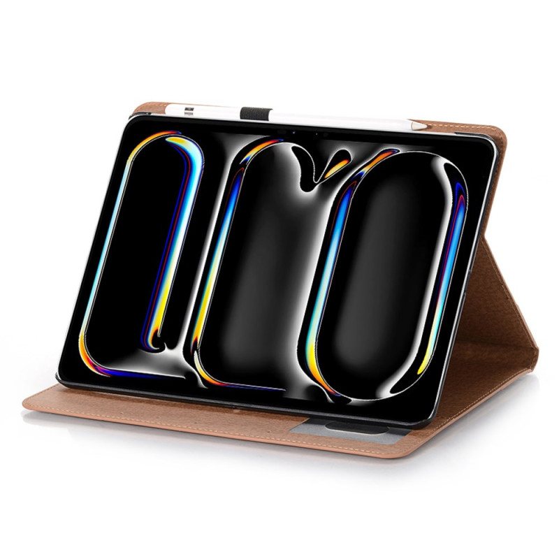 Etui Til iPad Pro 13 (2024) Vintage Stil