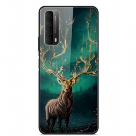 Deksel Til Huawei P Smart 2021 Deer King Herdet Glass