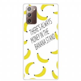 Deksel Til Samsung Galaxy Note 20 Gjennomsiktige Bananpenger
