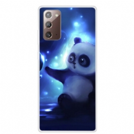 Deksel Til Samsung Galaxy Note 20 Panda I Verdensrommet