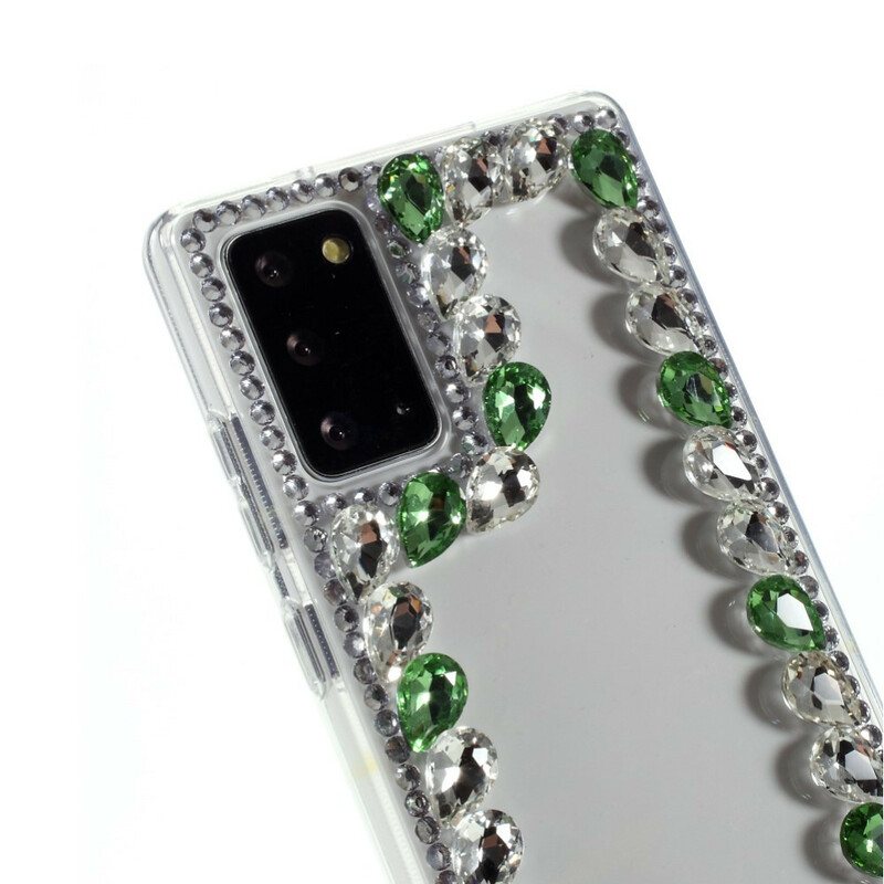 Deksel Til Samsung Galaxy Note 20 Rhinestone Omriss