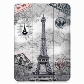 Beskyttelse Deksel Til iPad 10.9" (2022) Forsterket Retro Eiffeltårnet